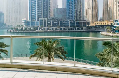 Apartment - 2 Bedrooms - 3 Bathrooms for rent in The Atlantic - Dubai Marina - Dubai