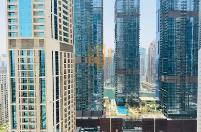 Apartment - 2 Bedrooms - 3 Bathrooms for rent in MAG 218 - Dubai Marina - Dubai