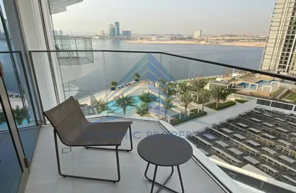 Balcony image for: Apartment - 1 Bedroom - 1 Bathroom for rent in Address Harbour Point - Dubai Creek Harbour (The Lagoons) - Dubai, Image 1