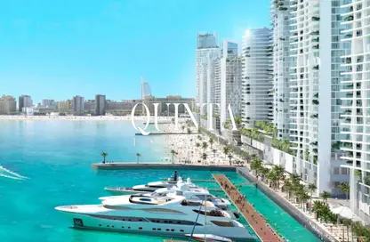 Apartment - 1 Bedroom - 2 Bathrooms for sale in Seapoint - EMAAR Beachfront - Dubai Harbour - Dubai