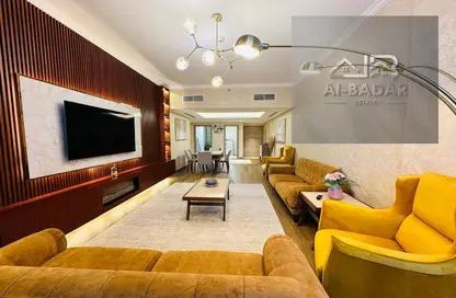 Living Room image for: Apartment - 3 Bedrooms - 3 Bathrooms for rent in Mirdif - Dubai, Image 1