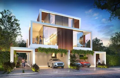 Outdoor House image for: Villa - 5 Bedrooms - 4 Bathrooms for sale in Park Greens - Damac Hills 2 - Dubai, Image 1