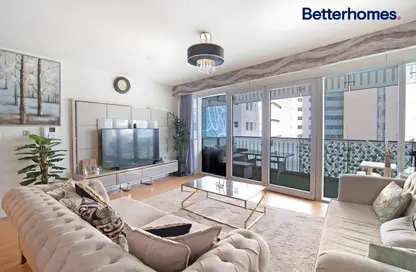 Living Room image for: Apartment - 3 Bedrooms - 4 Bathrooms for rent in Al Rahba - Al Muneera - Al Raha Beach - Abu Dhabi, Image 1