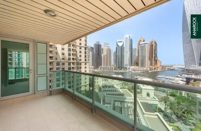 Apartment - 2 Bedrooms - 2 Bathrooms for rent in Al Mesk Tower - Emaar 6 Towers - Dubai Marina - Dubai