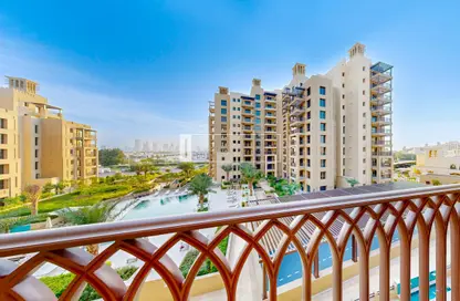 Balcony image for: Apartment - 2 Bedrooms - 2 Bathrooms for sale in Asayel - Madinat Jumeirah Living - Umm Suqeim - Dubai, Image 1