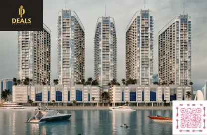 Apartment - 1 Bedroom - 2 Bathrooms for sale in Ajman Creek Towers - Al Rashidiya 1 - Al Rashidiya - Ajman