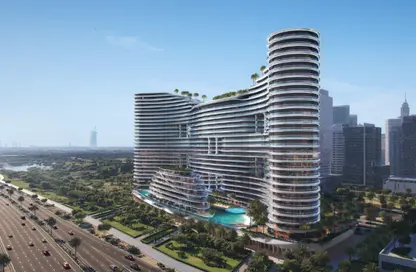 Apartment - Studio - 1 Bathroom for sale in Binghatti Aquarise - Business Bay - Dubai