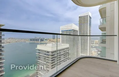 Balcony image for: Apartment - 1 Bedroom - 1 Bathroom for rent in Marina Vista - EMAAR Beachfront - Dubai Harbour - Dubai, Image 1