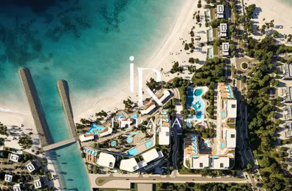 Apartment - 1 Bedroom - 2 Bathrooms for sale in Jacob  and  Co. Beachfront Living - AlJurf - Ghantoot - Abu Dhabi