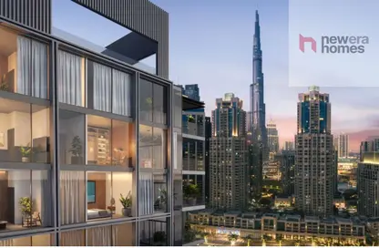 شقة - 1 حمام للبيع في روف هوم داون تاون - دبي وسط المدينة - دبي