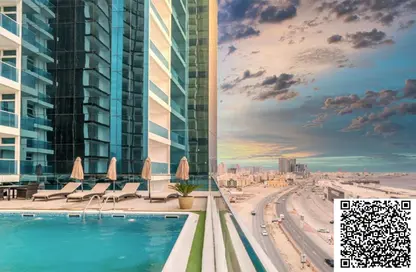 Apartment - 1 Bedroom - 2 Bathrooms for sale in Oasis Tower - Al Rashidiya 1 - Al Rashidiya - Ajman