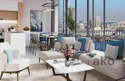 Apartment - 2 Bedrooms - 2 Bathrooms for sale in Seapoint Tower 1 - Seapoint - EMAAR Beachfront - Dubai Harbour - Dubai