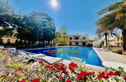 Pool image for: Compound - 4 Bedrooms - 5 Bathrooms for rent in Fortress Compound - Al Salam Street - Abu Dhabi, Image 1