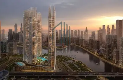 شقة - غرفة نوم - 2 حمامات للبيع في بن غاطي سكاي رايز برج ب - بن غاطي سكاي رايز - الخليج التجاري - دبي