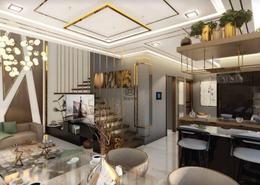 Living / Dining Room image for: Apartment - 2 bedrooms - 1 bathroom for sale in Samana Waves 2 - Samana Waves - Jumeirah Village Circle - Dubai, Image 1