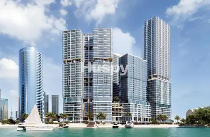 Apartment - 1 Bedroom - 1 Bathroom for sale in Radiant Marina Towers - Shams Abu Dhabi - Al Reem Island - Abu Dhabi