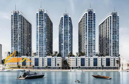 Apartment - 1 Bedroom - 2 Bathrooms for sale in Ajman Creek Towers - Al Rashidiya 1 - Al Rashidiya - Ajman