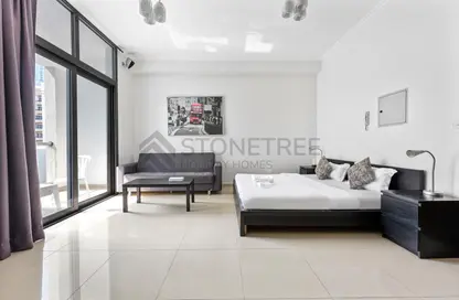 Apartment - Studio - 1 Bathroom for rent in DEC Tower 2 - DEC Towers - Dubai Marina - Dubai
