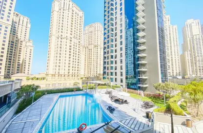 شقة - 2 غرف نوم - 2 حمامات للايجار في برج دلفين - مارينا بروموناد - دبي مارينا - دبي