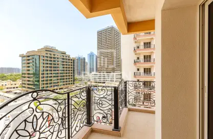 شقة - غرفة نوم - 2 حمامات للايجار في طراز أوروبي - مساكن القناه المائية - مدينة دبي الرياضية - دبي