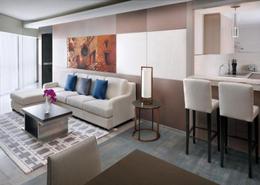 Living / Dining Room image for: Apartment - 1 bedroom - 1 bathroom for rent in Hyatt Regency Creek Heights Residences - Dubai Healthcare City - Dubai, Image 1