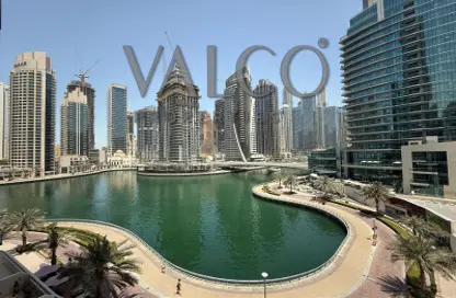 Apartment - 3 Bedrooms - 3 Bathrooms for rent in Time Place Tower - Dubai Marina - Dubai