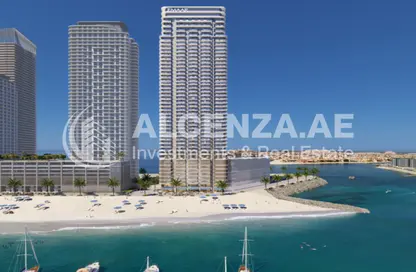 Apartment - 1 Bedroom - 1 Bathroom for sale in Beachgate by Address - EMAAR Beachfront - Dubai Harbour - Dubai