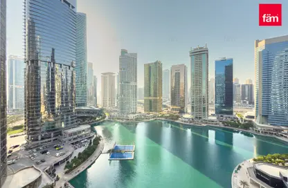 شقة - غرفة نوم - 2 حمامات للبيع في برج كونكورد - (JLT) مجمع H - أبراج بحيرات الجميرا - دبي