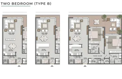Apartment - 2 Bedrooms - 4 Bathrooms for sale in Reem Hills - Najmat Abu Dhabi - Al Reem Island - Abu Dhabi