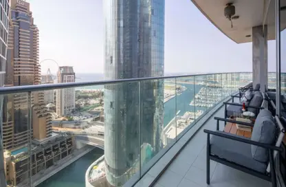 Apartment - 2 Bedrooms - 3 Bathrooms for sale in Damac Heights - Dubai Marina - Dubai