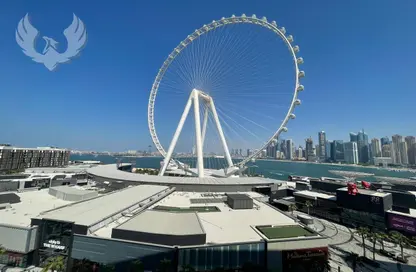 Apartment - 3 Bedrooms for rent in Apartment Building 8 - Bluewaters Residences - Bluewaters - Dubai