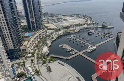 شقة - غرفة نوم - 2 حمامات للايجار في خور دبي ريزيدنس برج 1 شمال - ميناء خور دبي (ذا لاجونز) - دبي