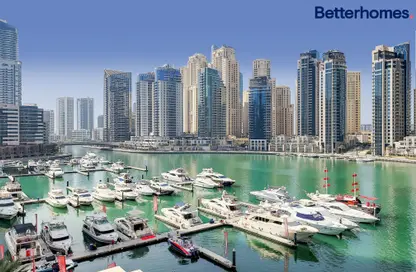 Water View image for: Apartment - 3 Bedrooms - 4 Bathrooms for sale in Al Majara 5 - Al Majara - Dubai Marina - Dubai, Image 1
