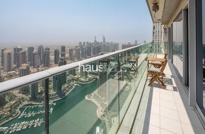 Balcony image for: Apartment - 2 Bedrooms - 3 Bathrooms for rent in Damac Heights - Dubai Marina - Dubai, Image 1