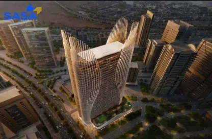 Apartment - Studio - 1 Bathroom for sale in Binghatti Skyhall - Business Bay - Dubai