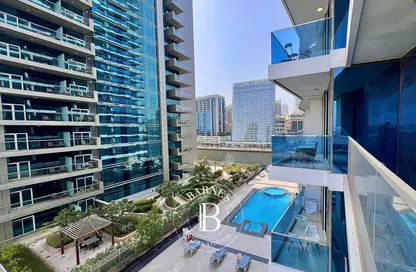 Apartment - 1 Bedroom - 2 Bathrooms for rent in Waves Tower - Business Bay - Dubai