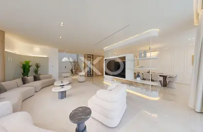 Villa - 5 Bedrooms - 6 Bathrooms for rent in Garden Homes Frond B - Garden Homes - Palm Jumeirah - Dubai