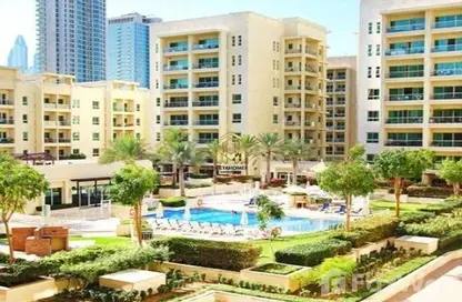Apartment - 1 Bedroom - 2 Bathrooms for rent in Al Thayyal 1 - Al Thayyal - Greens - Dubai