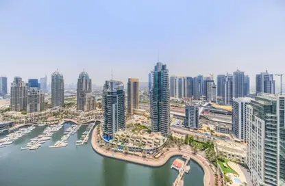 شقة - 2 غرف نوم - 3 حمامات للايجار في No.9 - دبي مارينا - دبي