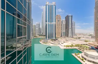 Water View image for: Apartment - 1 Bathroom for rent in Laguna Tower - Lake Almas West - Jumeirah Lake Towers - Dubai, Image 1