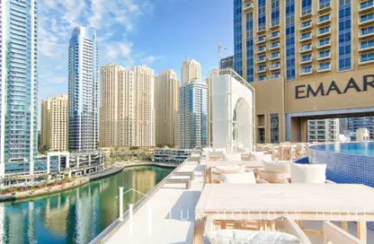 Apartment - Studio - 1 Bathroom for rent in JW Marriott Hotel Marina - Dubai Marina - Dubai