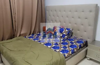 Apartment - 1 Bedroom - 2 Bathrooms for rent in Orient Tower 1 - Orient Towers - Al Bustan - Ajman