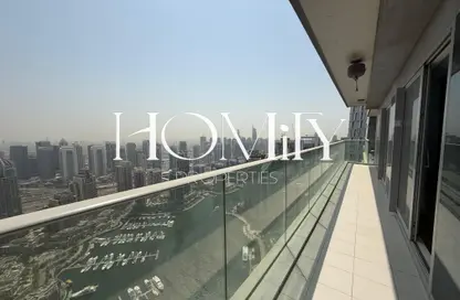 Apartment - 3 Bedrooms - 4 Bathrooms for rent in Damac Heights - Dubai Marina - Dubai