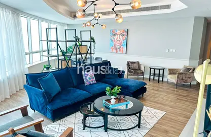 Apartment - 4 Bedrooms - 4 Bathrooms for rent in Horizon Tower - Dubai Marina - Dubai