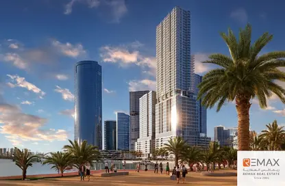 شقة - 2 غرف نوم - 2 حمامات للايجار في راديانت سكوير - مدينة الأضواء - جزيرة الريم - أبوظبي