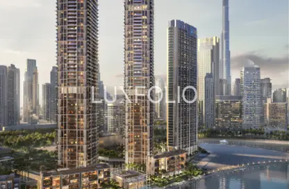 Apartment - 1 Bedroom - 2 Bathrooms for sale in Peninsula Four - Peninsula - Business Bay - Dubai