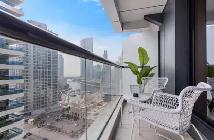 Apartment - 1 Bedroom - 2 Bathrooms for sale in Escan Tower - Dubai Marina - Dubai