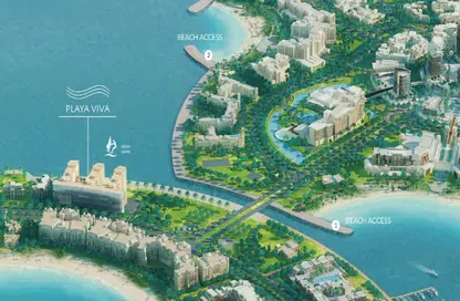 Apartment - 1 Bedroom - 2 Bathrooms for sale in Playa Viva - Al Marjan Island - Ras Al Khaimah