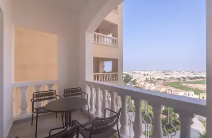 شقة - غرفة نوم - 1 حمام للايجار في رويال بريز 2 - رويال بريز - قرية الحمرا - رأس الخيمة