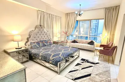 Apartment - 1 Bedroom - 2 Bathrooms for rent in Al Mamzar Tower - Al Mamzar - Sharjah - Sharjah